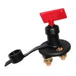 Battery Isolating Switch with Capped Key
